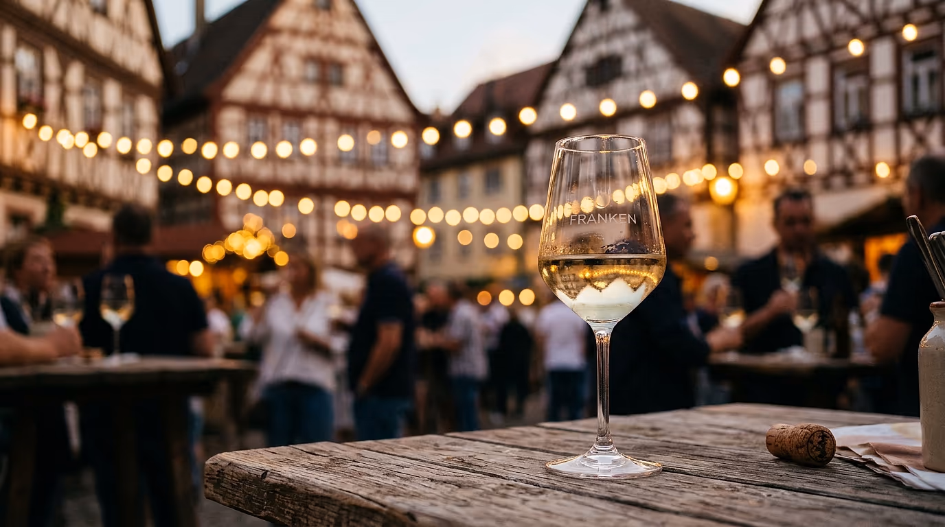 Weinfest in Frankens größter Weinstube
