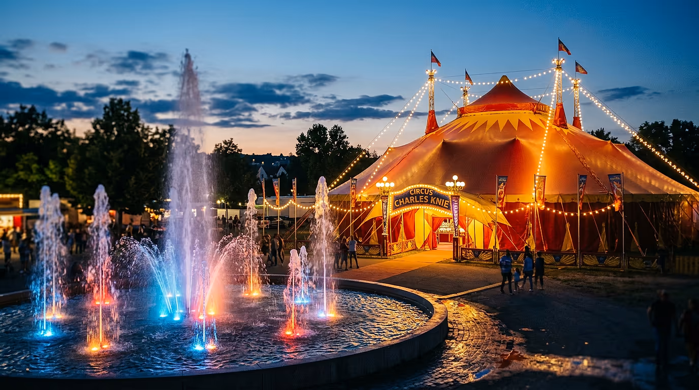 ZIRKUS CHARLES KNIE IN SCHWEINFURT