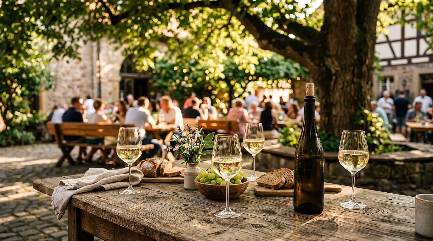 Weinfest an den Gaden in Donnersdorf
