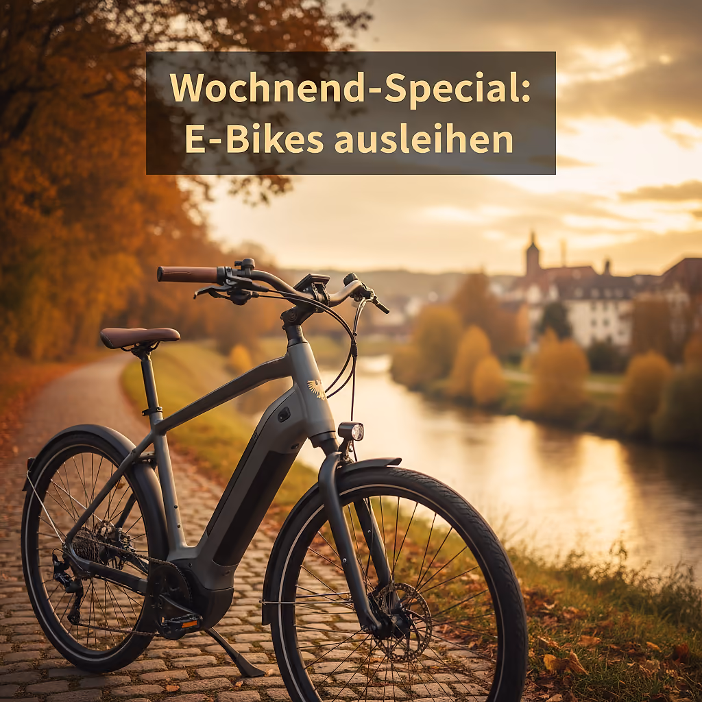 Wochenend-Special: E-Bikes ausleihen