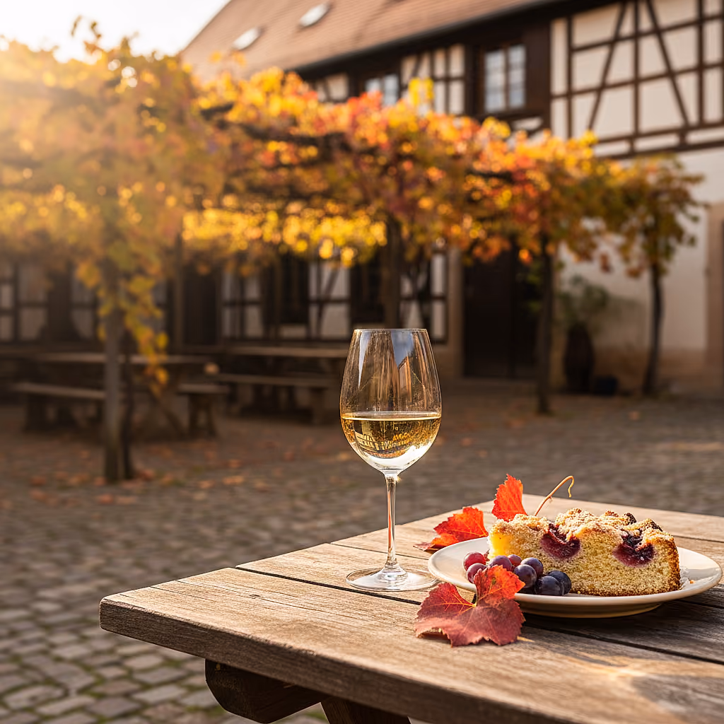 Weinstube geöffnet