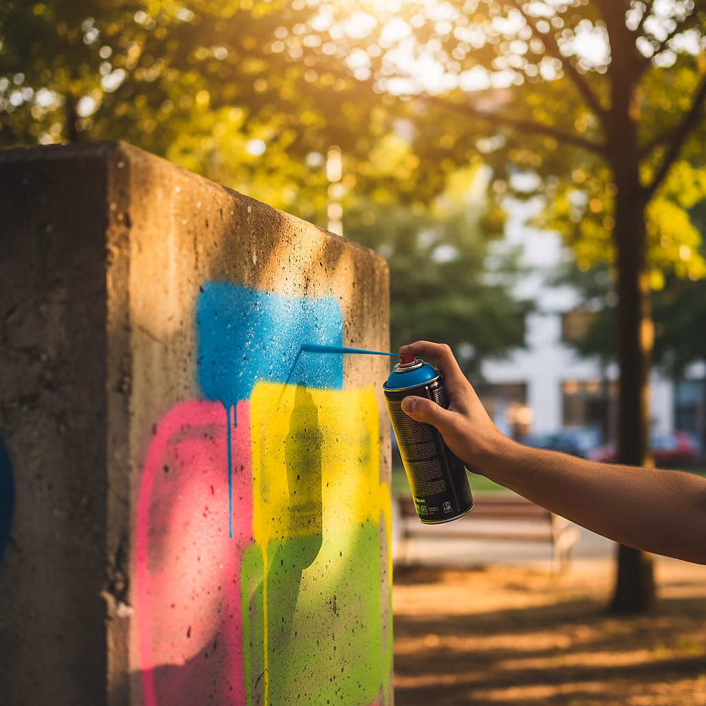 Graffiti-Cubes | Sprayen in Schweinfurt