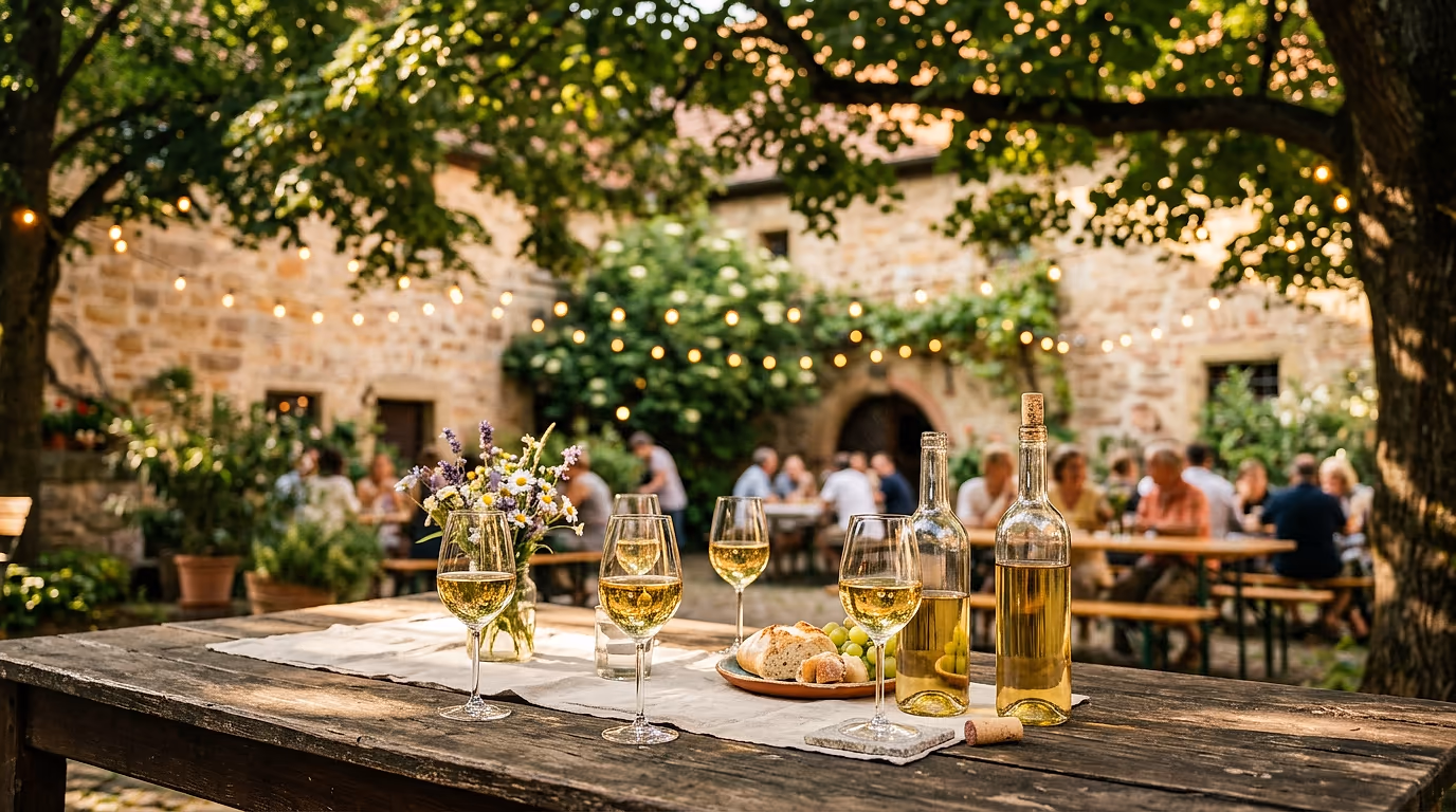 Weinfest an den Gaden in Donnersdorf