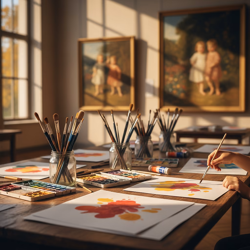 Kunst für Kinder: Menschenskinder!