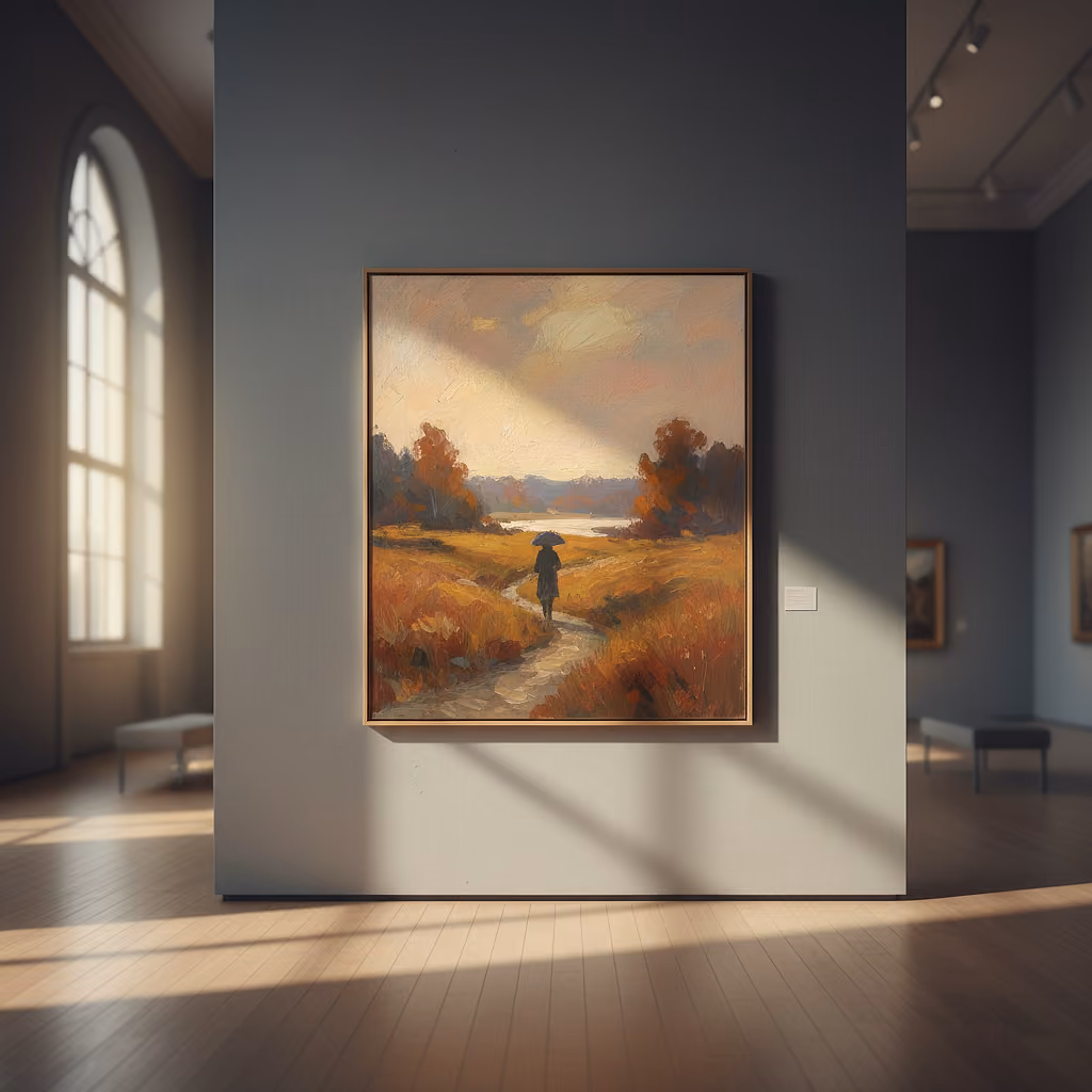 Ein Sommergast | Carl Piepho Impressionist