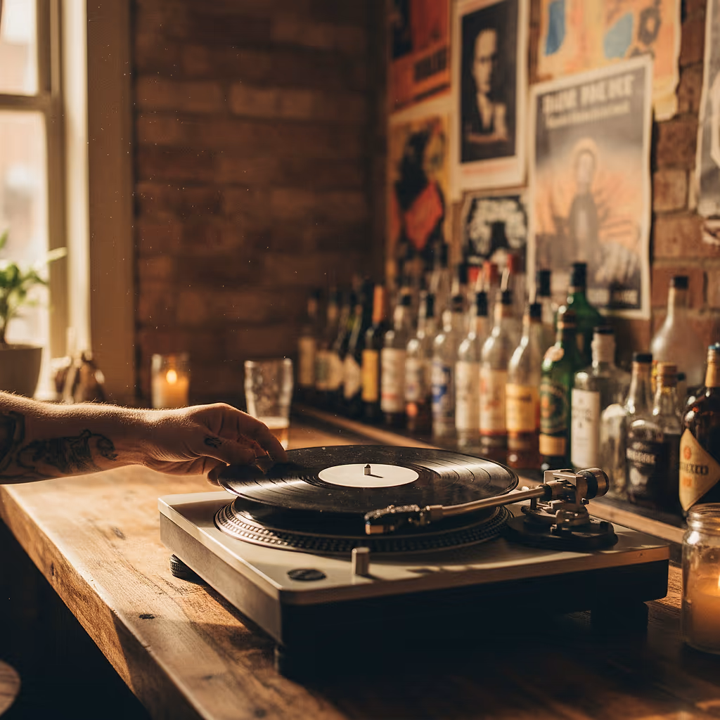 Just bad music for bad people - DJ Flipside in der Kneipe
