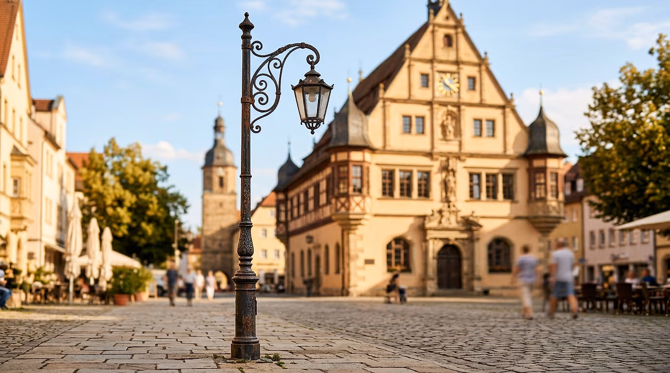Schweinfurts Geschichte: Rathaus und Schrotturm