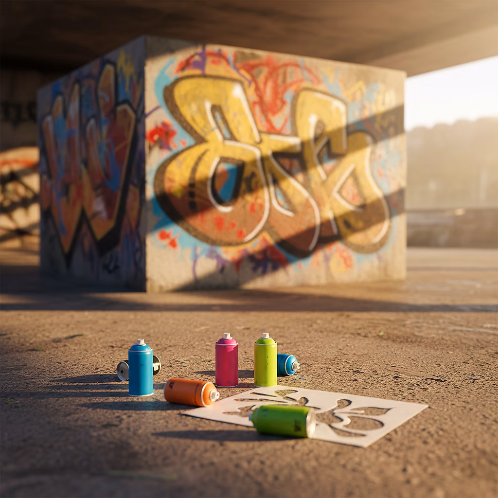 Graffiti-Cubes | Sprayen in Schweinfurt